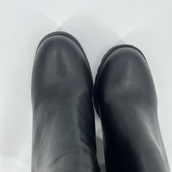 Soda Y2K Chunky Chelsea Womens Boots Sz 9 Lug Sole Grunge Ankle Punk Edgy Street - Picture 6 of 12